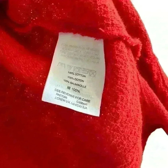 Madewell Red Textured Top 🍄 - Picture 7 of 7